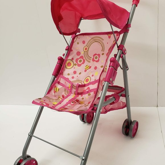 New Doll Stroller (Floral) - Picture 1 of 16